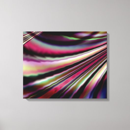 Mystic Stroke Stretched Canvas Print Leinwanddruck (Vorderseite)