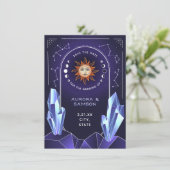 Mystic Sun Event Save the Date (Stehend Vorderseite)