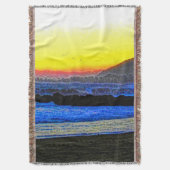 Mystic Sunset  Decke (Vorderseite Vertikal)