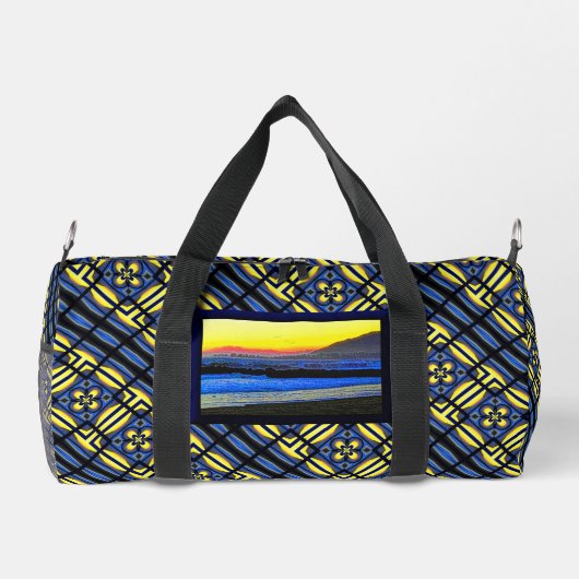 Mystic Sunset  Duffle Bag (Rückseite)