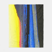 Mystic Sunset Fleecedecke (Vorderseite)