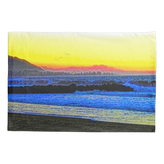 Mystic Sunset Kissenbezug (Rückseite)