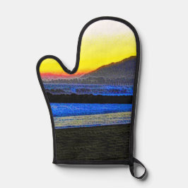 Mystic Sunset Ofenhandschuh