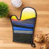 Mystic Sunset Ofenhandschuh (Oben unten)