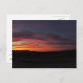 Mystic Sunset Postcard Postkarte (Vorne/Hinten)