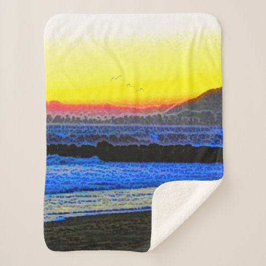 Mystic Sunset  Sherpadecke (Vorderseite)