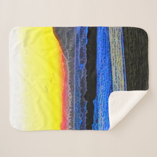 Mystic Sunset Sherpadecke (Vorderseite (Horizontal))