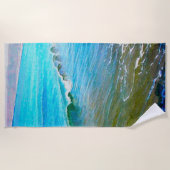 Mystic Sunset  Strandtuch (Vorderseite)