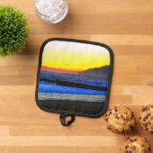 Mystic Sunset Topflappen (Oben Unten)