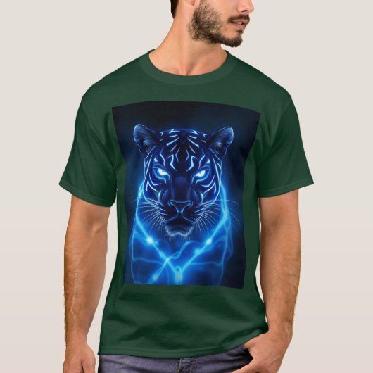 Mystic T - Shirt Black Panther - Light & Dark Shad (Vorderseite)