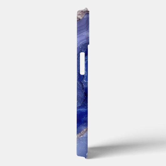 Mystic Tanzanite Faceted iPhone Case (Rückseite / Rechts)