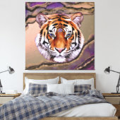 Mystic Tiger 2 Leinwanddruck (Insitu (Schlafzimmer))