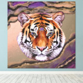 Mystic Tiger 2 Leinwanddruck (Insitu (Holzboden))