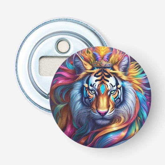 Mystic Tiger Flaschenöffner (Vorderseite)