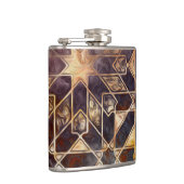 Mystic Tiles I Flachmann (Rechts)