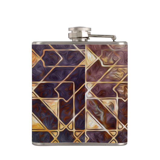 Mystic Tiles I Flachmann (Rückseite)