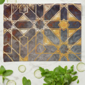 Mystic Tiles I Küchentuch (Gefaltet)