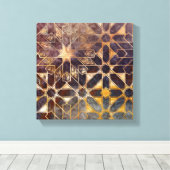 Mystic Tiles I Leinwanddruck (Insitu (Holzboden))