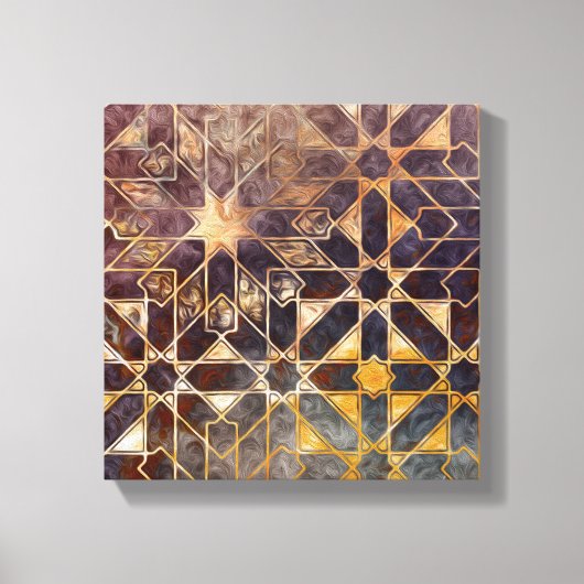 Mystic Tiles I Leinwanddruck (Vorderseite)