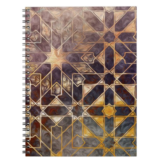 Mystic Tiles I Notizblock (Vorderseite)