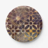 Mystic Tiles I Pappteller (Vorderseite)