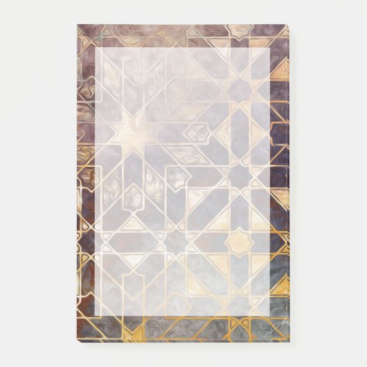 Mystic Tiles I Post-it Klebezettel (Vorderseite)