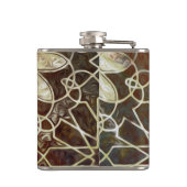 Mystic Tiles II Flachmann (Rückseite)