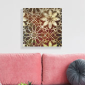 Mystic Tiles II Leinwanddruck (Insitu (Wohnzimmer))