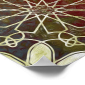 Mystic Tiles II Poster (Ecke)