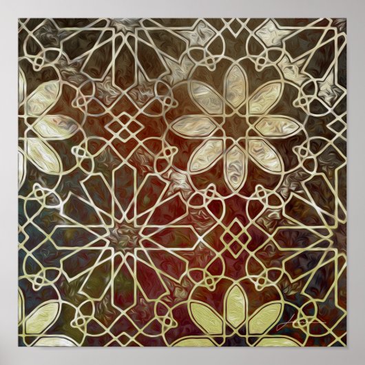 Mystic Tiles II Poster (Vorne)