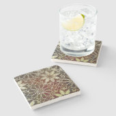 Mystic Tiles II Steinuntersetzer (Seitenansicht)