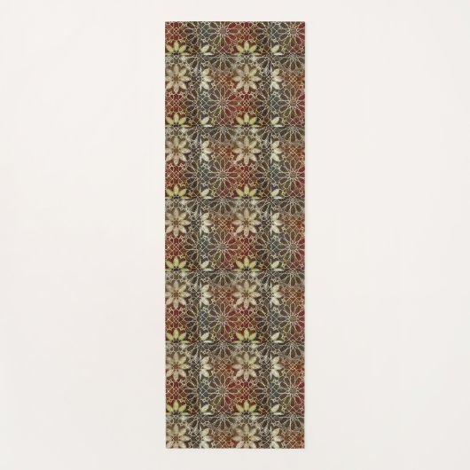 Mystic Tiles II Yogamatte (Vorderseite)