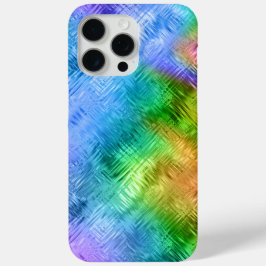 Mystic Topaz Blue Glassy Texture iPhone 15 Pro Max Hülle