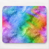 Mystic Topaz Blue Glassy Texture Mousepad (Vorne)