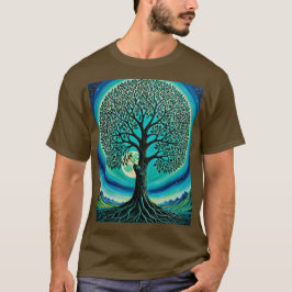 Mystic Tree of Life Moon Shirt