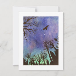 Mystic Twilight Note Card Mitteilungskarte