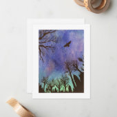 Mystic Twilight Note Card Mitteilungskarte (Vorderseite/Rückseite Beispiel)