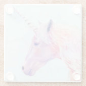 Mystic Unicorn Glasuntersetzer (Rückseite)