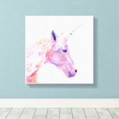 Mystic Unicorn Leinwanddruck (Insitu (Holzboden))