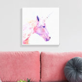 Mystic Unicorn Leinwanddruck (Insitu (Wohnzimmer))