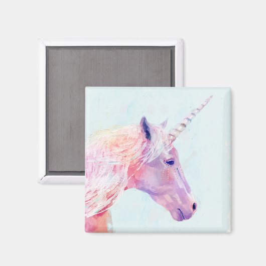 Mystic Unicorn Magnet (Vorderseite/Rückseite)