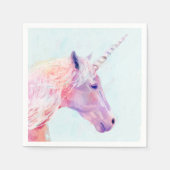 Mystic Unicorn Serviette (Vorderseite)