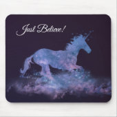 Mystic Unicorn-Silhouette Mousepad (Vorne)