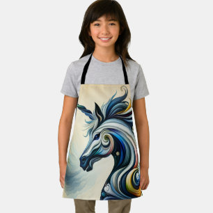 Mystic Unicorn Swirl Schürze