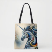 Mystic Unicorn Swirl Tasche (Vorderseite)