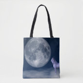 Mystic Unicoron Moon Magic Tote Bag Tasche (Vorderseite)