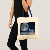 Mystic Unicoron Moon Magic Tote Bag Tragetasche (Vorderseite (Produkt))