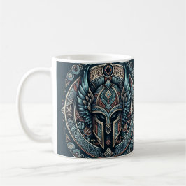 Mystic Viking Rune Helmet Kaffeetasse