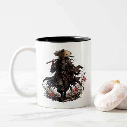 Mystic Wandering Ronin Tasse | Samurai-Krieger in (Mit Donut)