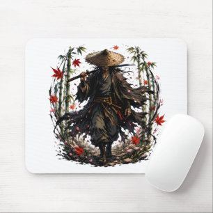 Mystic Wandering Ronin Tasse Samurai-Krieger in Mousepad